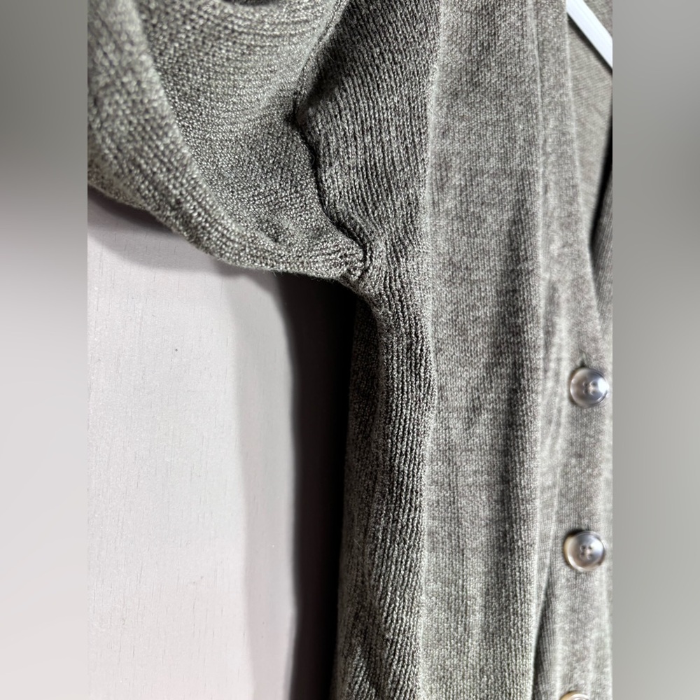 DENVER HAYES Khaki Knit Cardigan - Picture 3 of 9